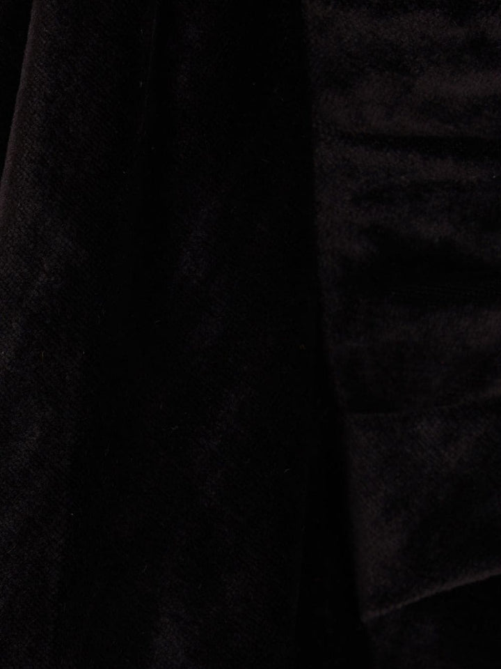 Balenciaga One-Shoulder Velvet Dress