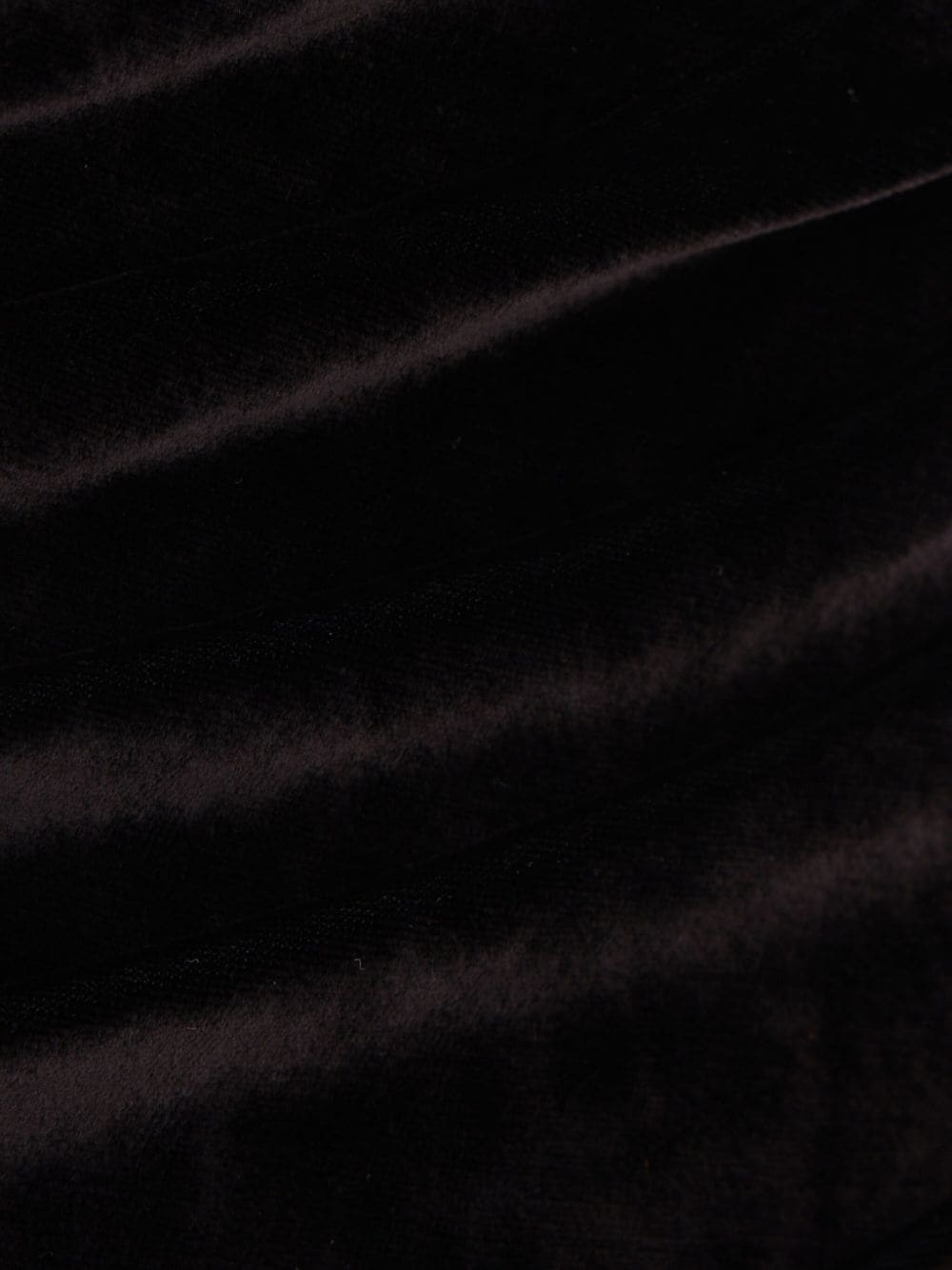 Balenciaga One-Shoulder Velvet Dress