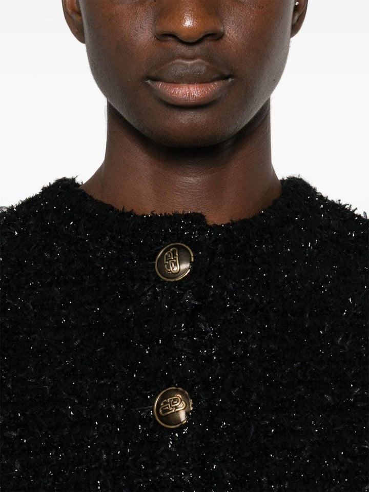 Balenciaga Bouclé cropped jacket