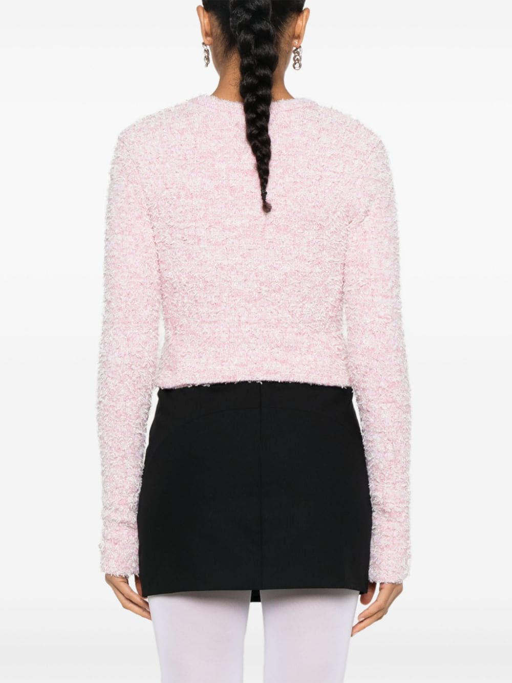 Balenciaga  Bouclé cropped jacket
