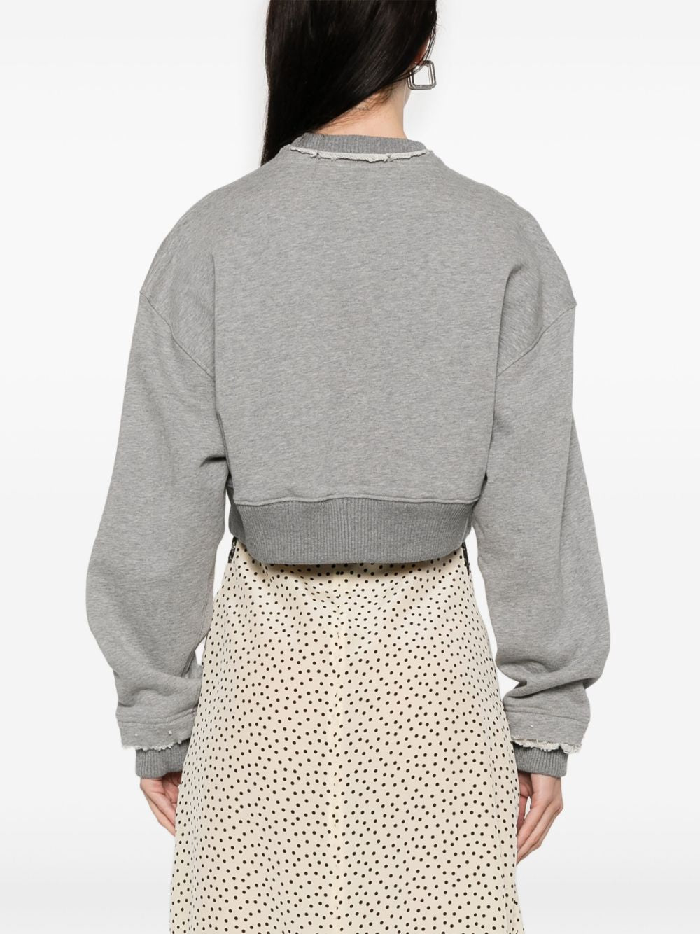 Alexander McQueen Cropped Sweatshirt
