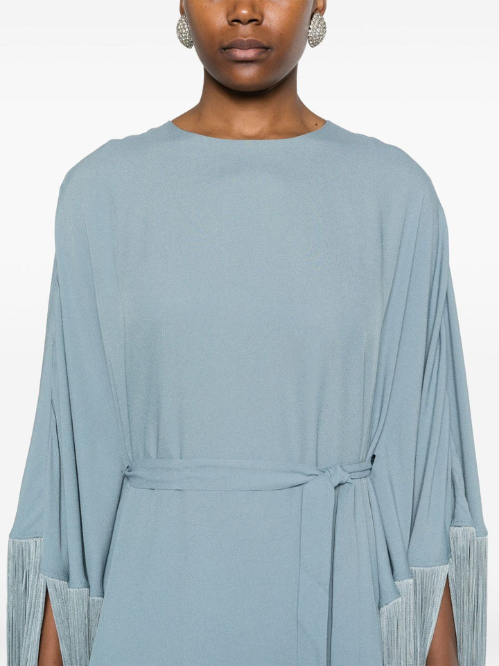 TALLER MARMO PRE Fringed kaftan