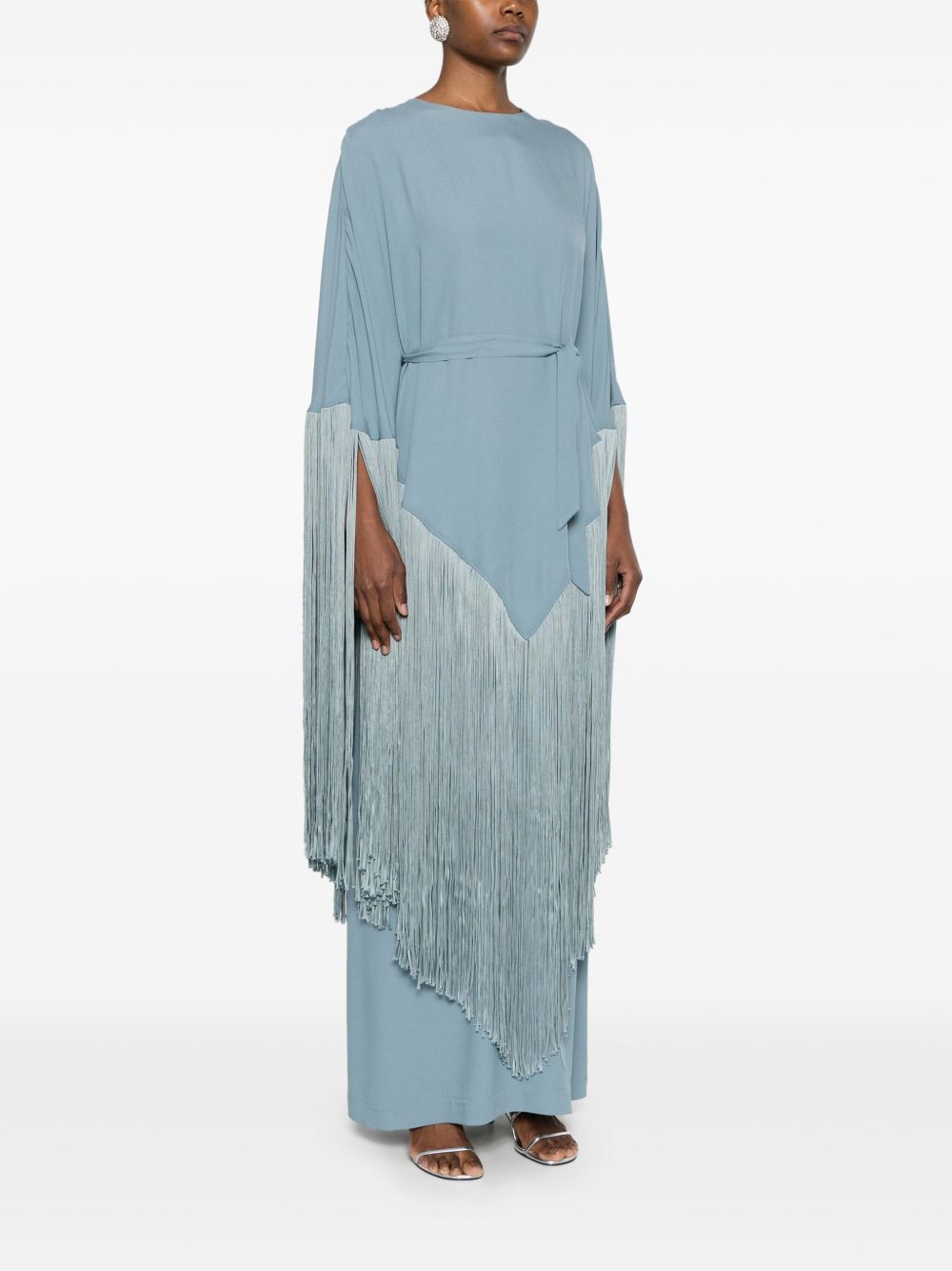 TALLER MARMO PRE Fringed kaftan