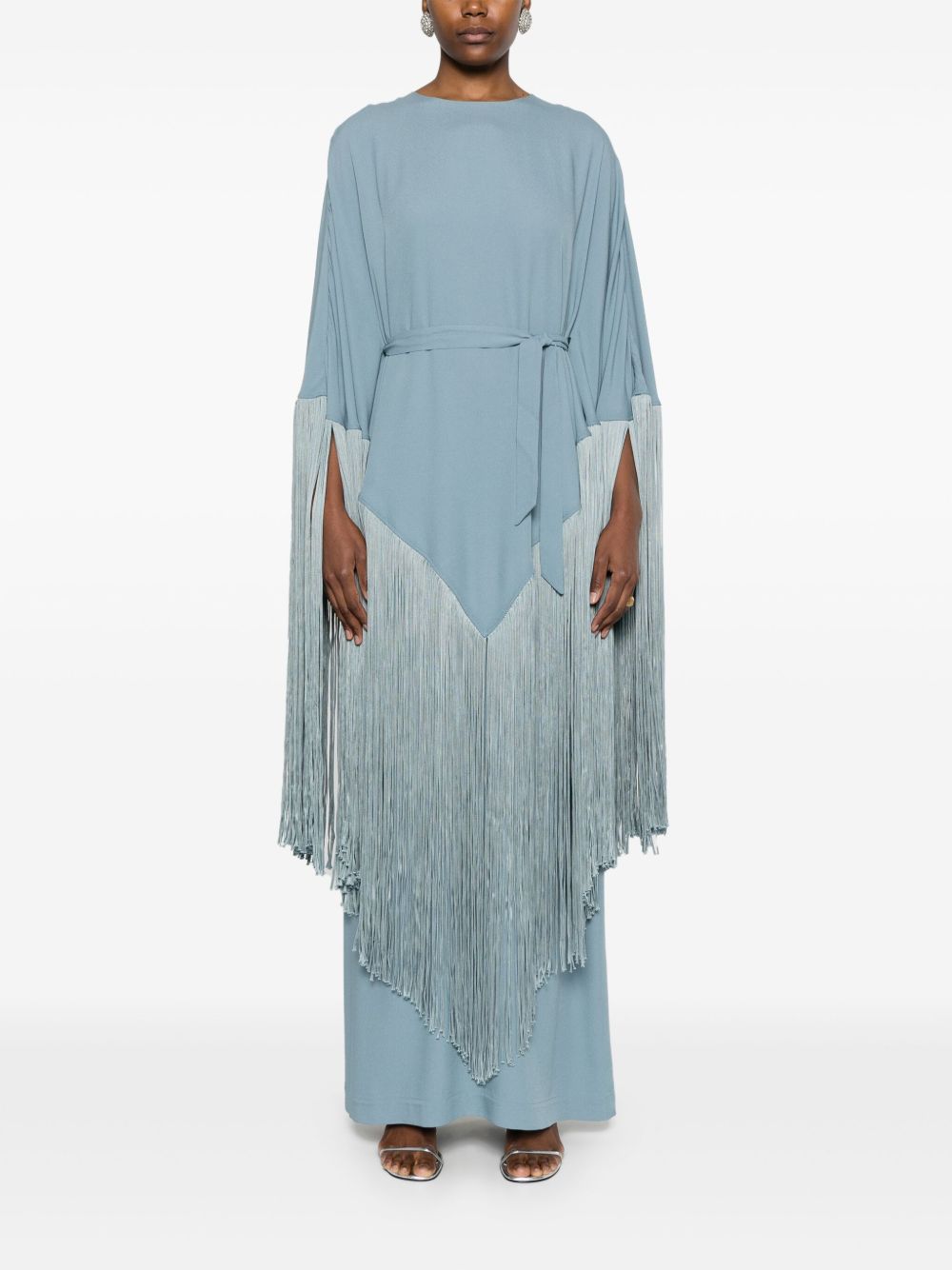 TALLER MARMO PRE Fringed kaftan