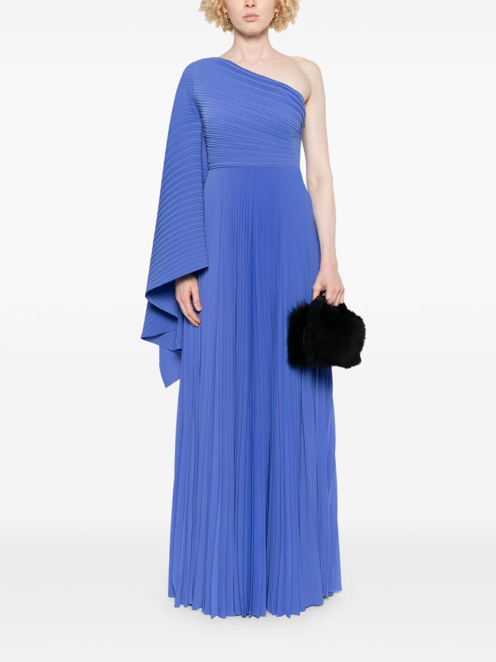 Solace London One-Shoulder Maxi Dress