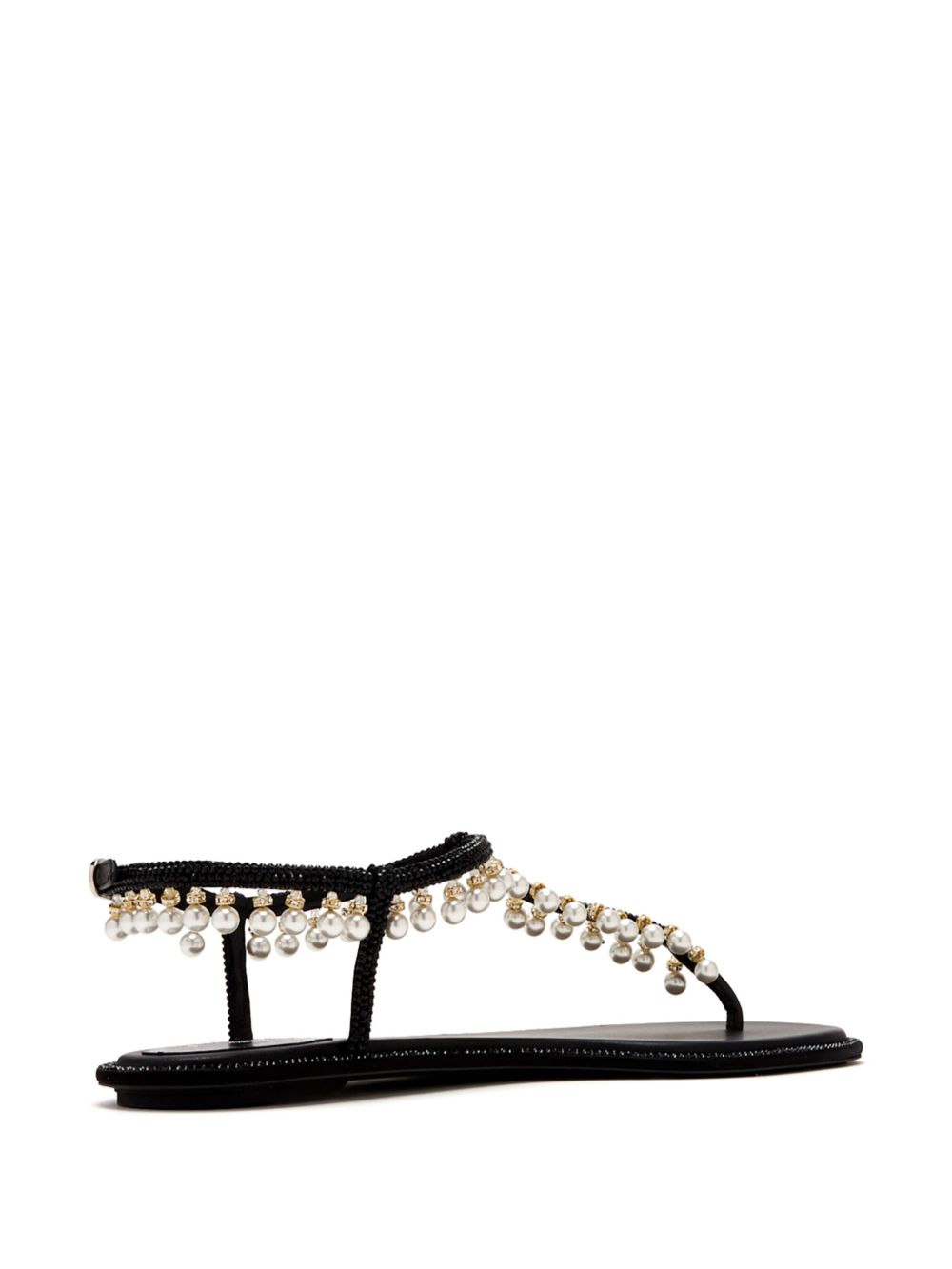 René Caovilla Diana pearl sandals