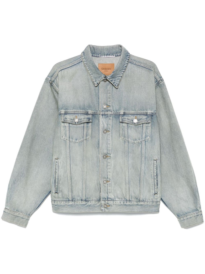 Saint Laurent Distressed Jacket