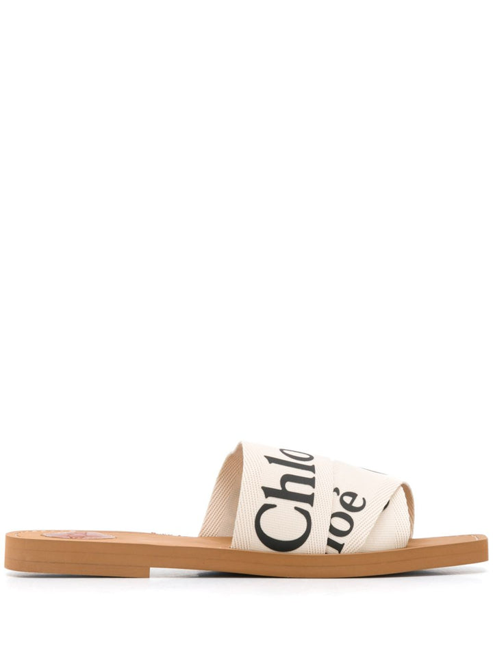 Chloé woody slides
