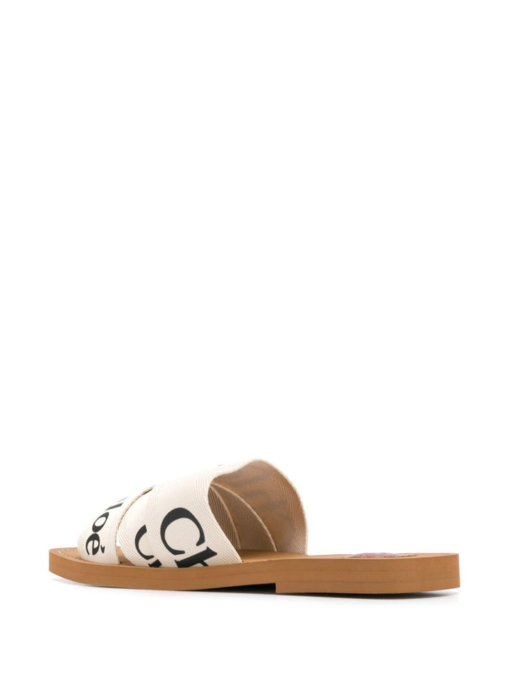 Chloé woody slides