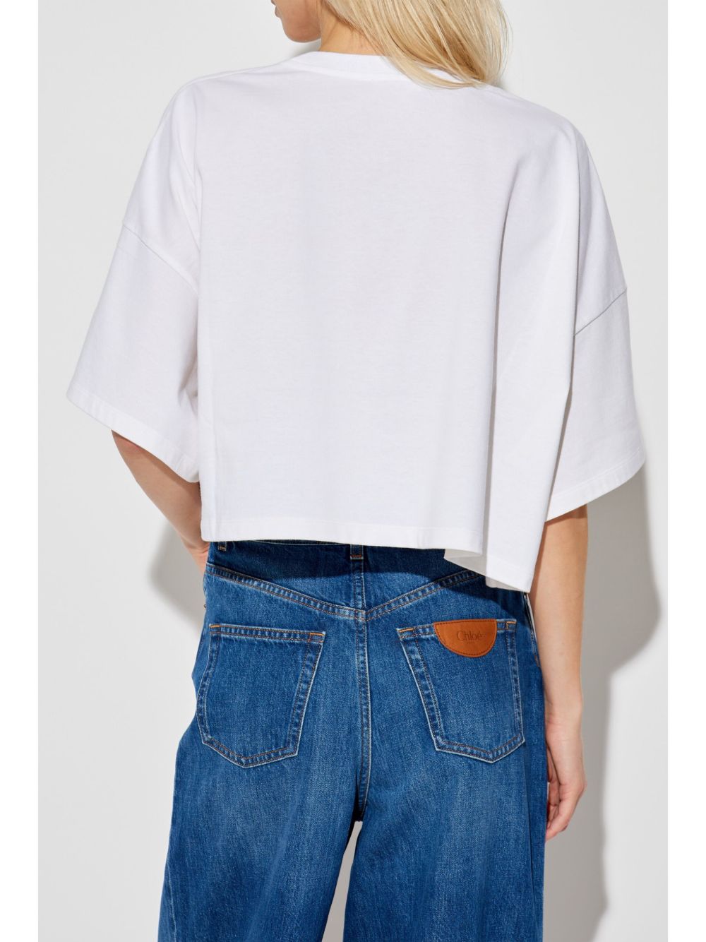 Chloé logo cropped T-shirt