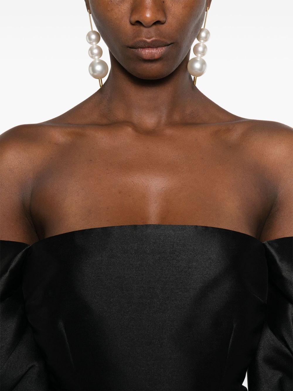 Solace London Off-Shoulder Mini Dress