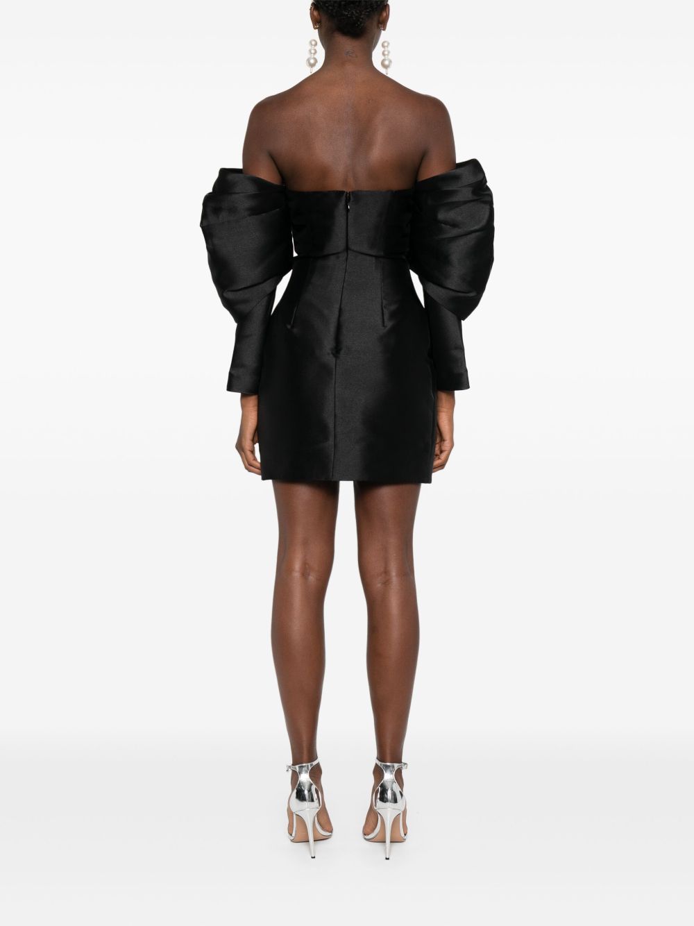 Solace London Off-Shoulder Mini Dress