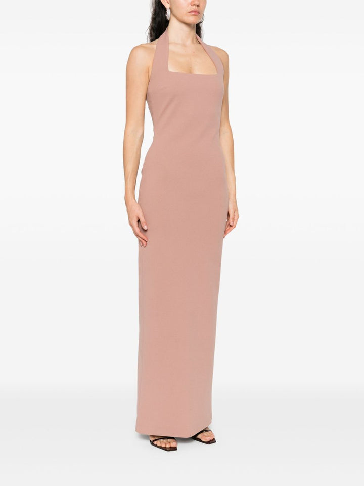 Solace London Halter-neck Dress