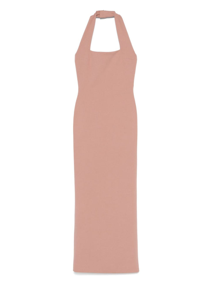 Solace London Halter-neck Dress