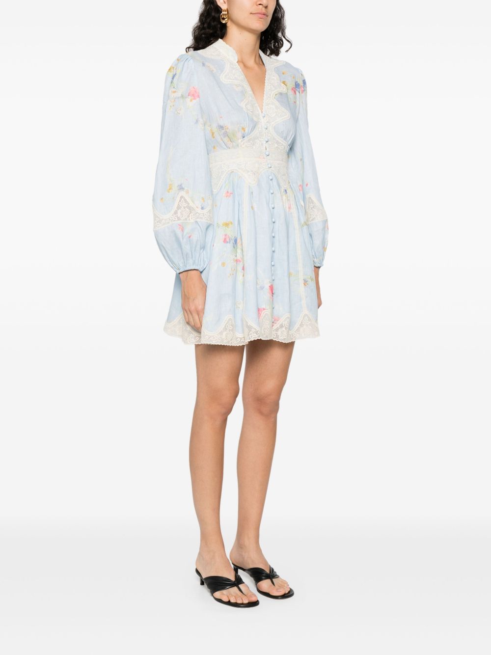 Zimmermann linen mini dress