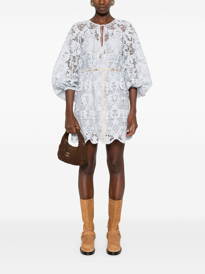 Zimmermann lace mini dress