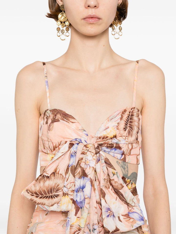 Zimmermann Cut-out Midi Dress