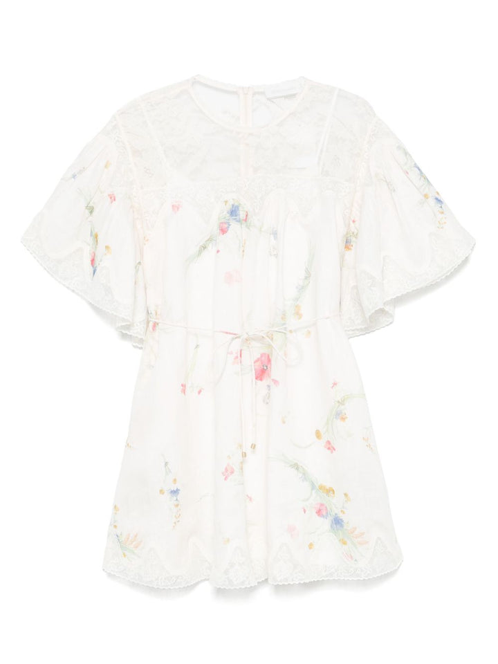 Zimmermann Lucky linen mini Dress