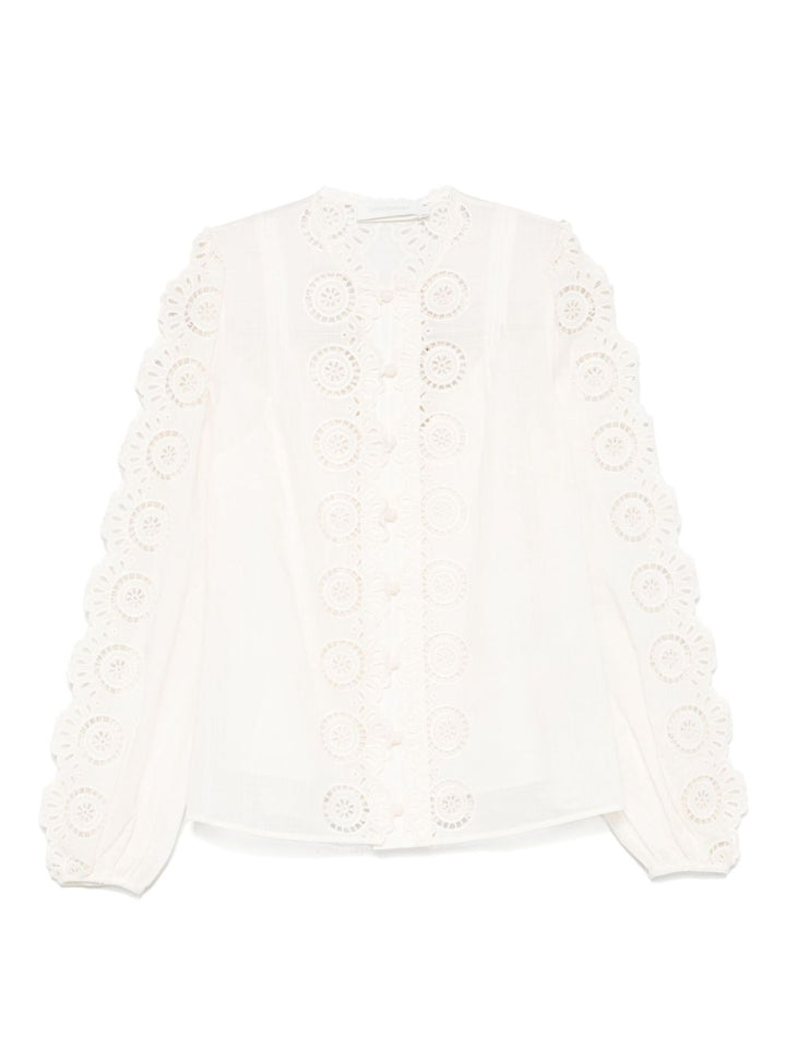 Zimmermann embroidered blouse
