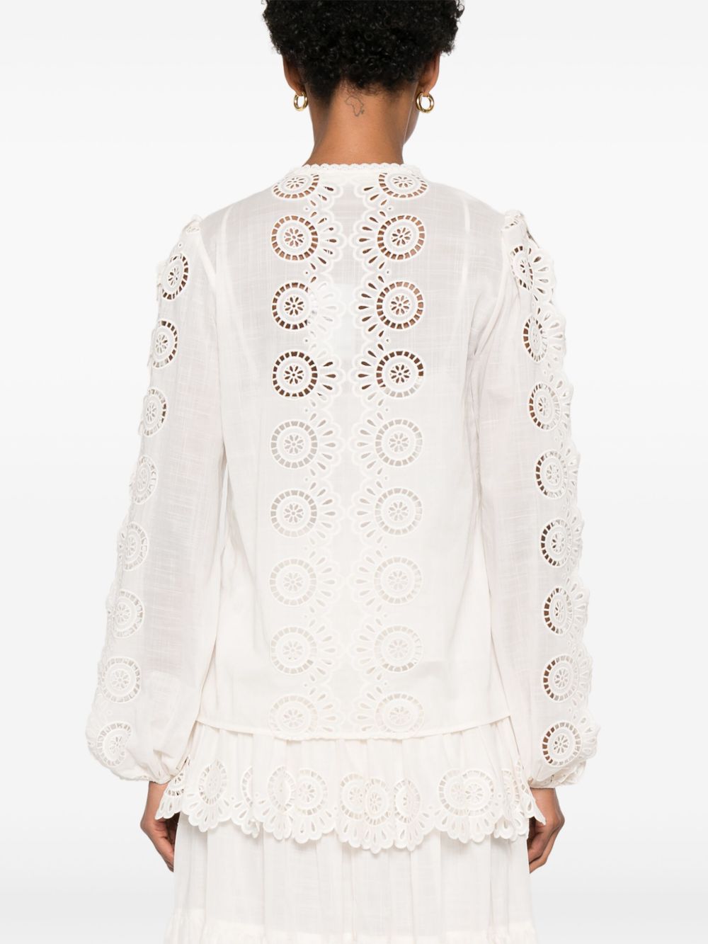Zimmermann embroidered blouse