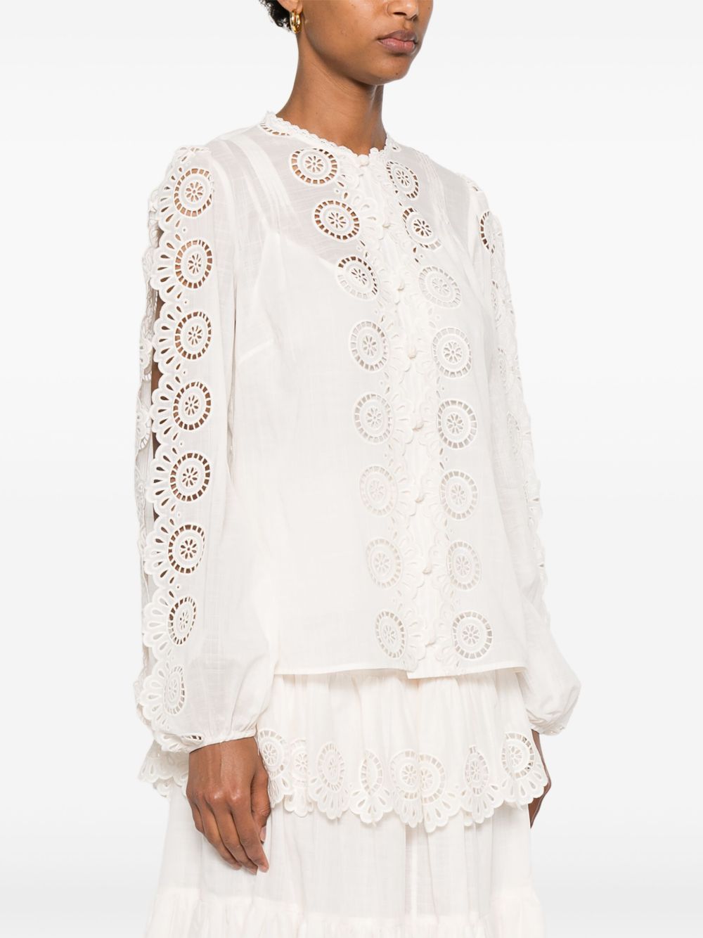 Zimmermann embroidered blouse