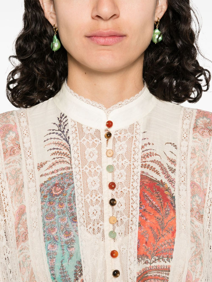 Zimmermann  Rhiannon cotton mini dress