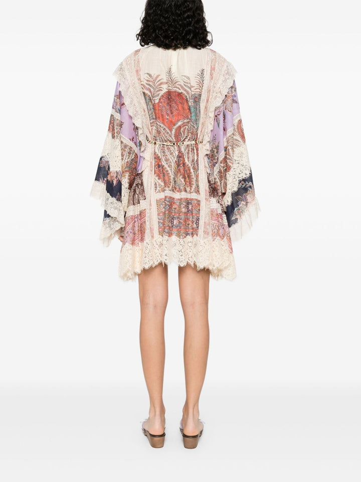 Zimmermann  Rhiannon cotton mini dress