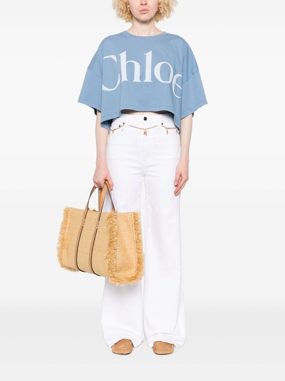 Chloé cropped T-shirt