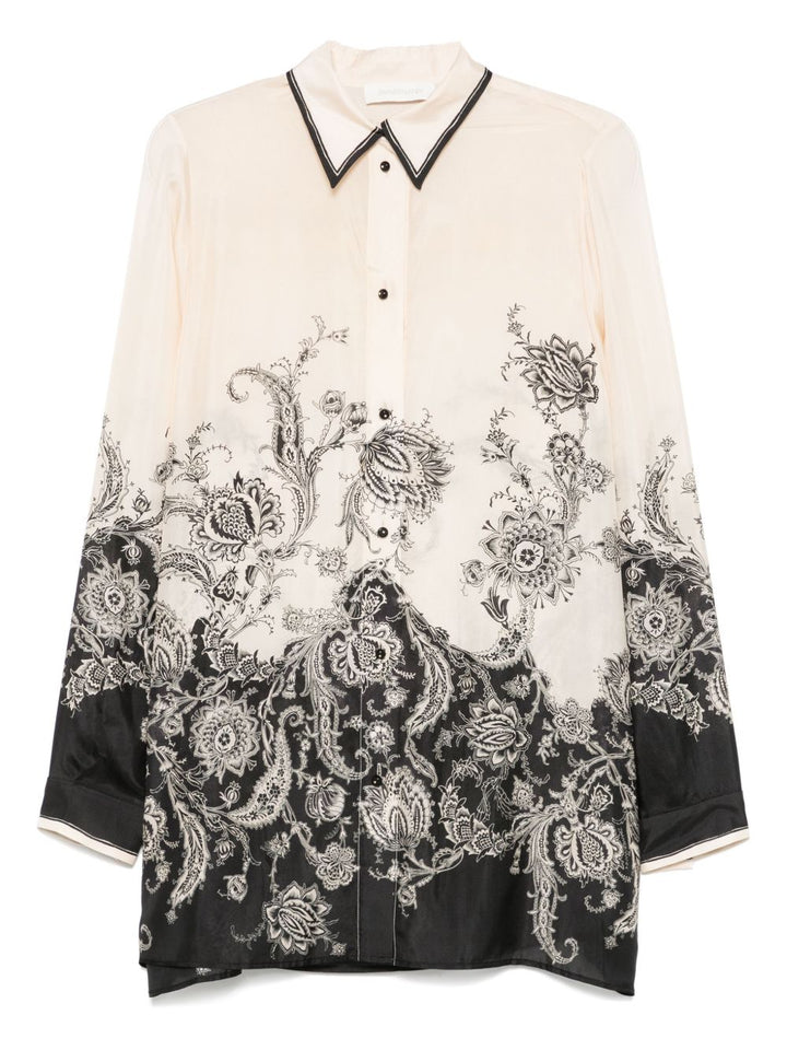 Zimmermann Rhiannon silk shirt