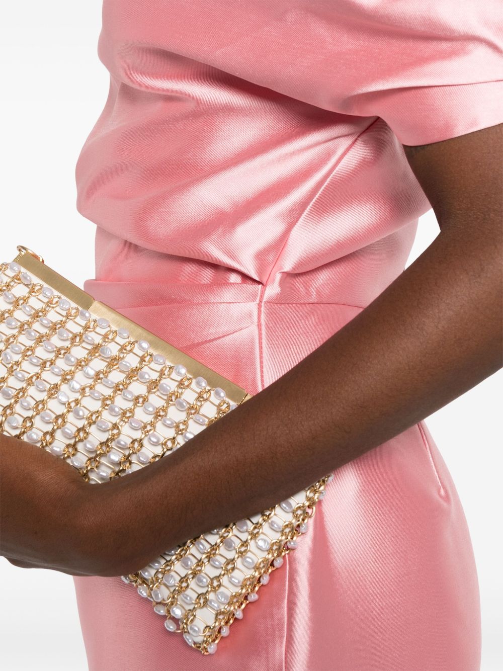 Solace London Off-Shoulder Midi Dress