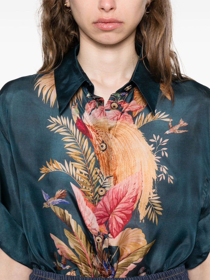 Zimmermann Ascension silk shirt