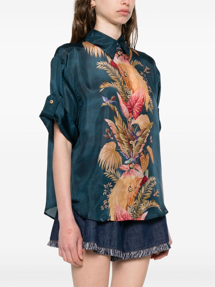 Zimmermann Ascension silk shirt