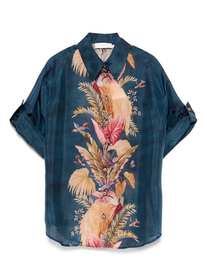 Zimmermann Ascension silk shirt