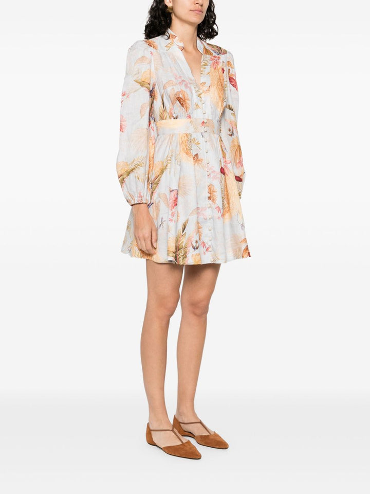 Zimmermann linen mini dress