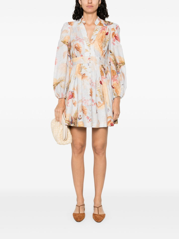 Zimmermann linen mini dress