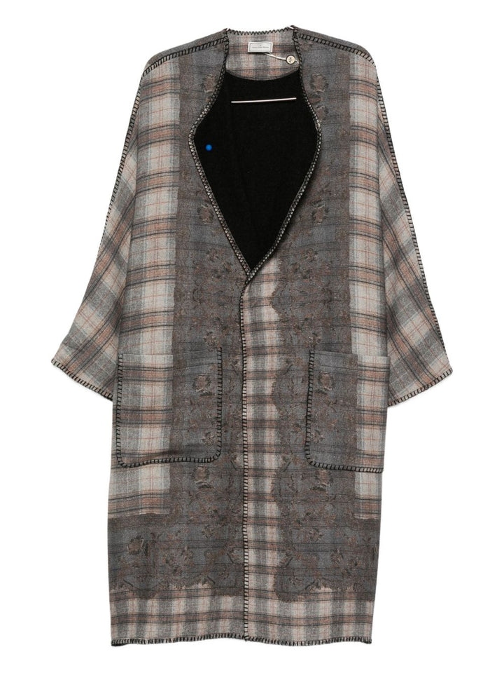 Pierre Louis Mascia wool kimono