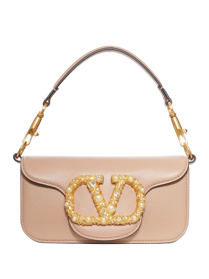 Valentino Garavani Locò small leather shoulder bag
