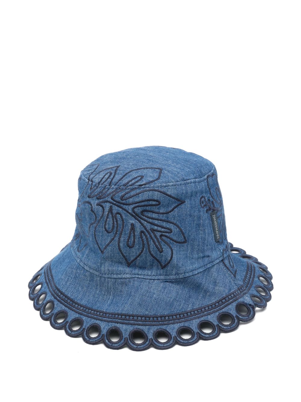 Zimmermann Denim bucket hat