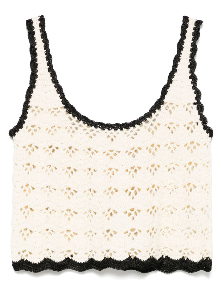 Zimmermann Rhiannon crochet tank top