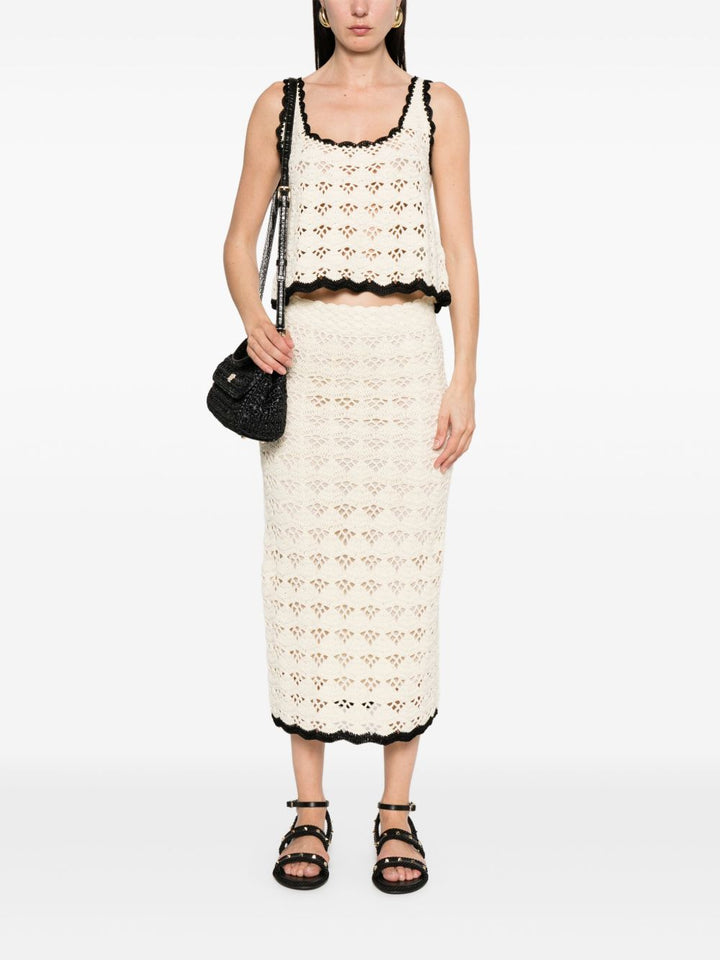 Zimmermann Rhiannon crochet tank top