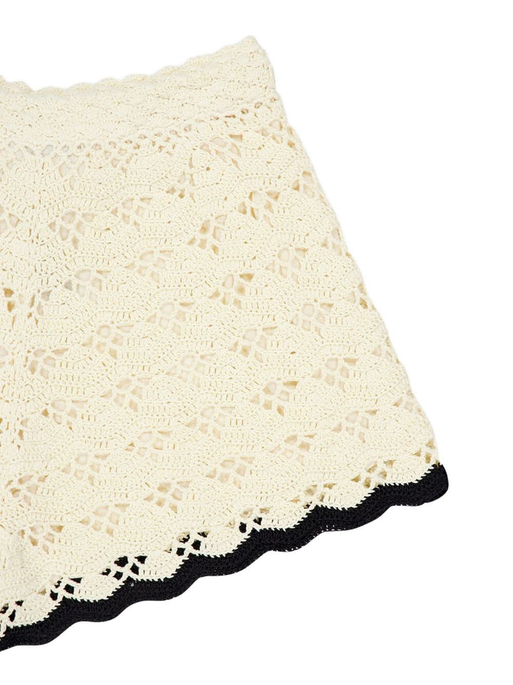 Zimmermann Rhiannon crochet shorts