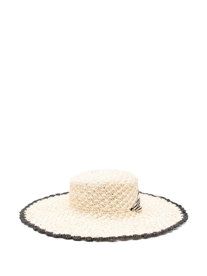 Zimmermann Raffia Tipped Sun Hat
