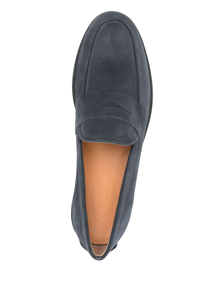 Tod's suede loafers
