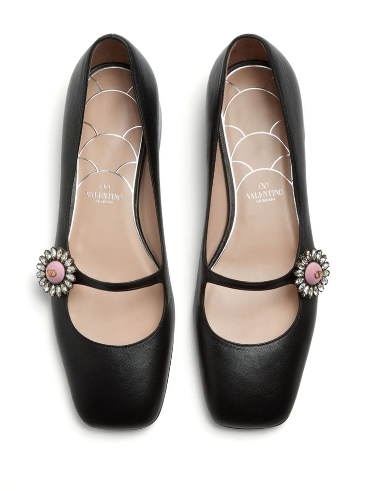 Valentino Garavani Daisy mary jane pumps