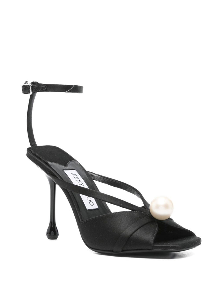 Jimmy Choo Siva 95 satin sandals