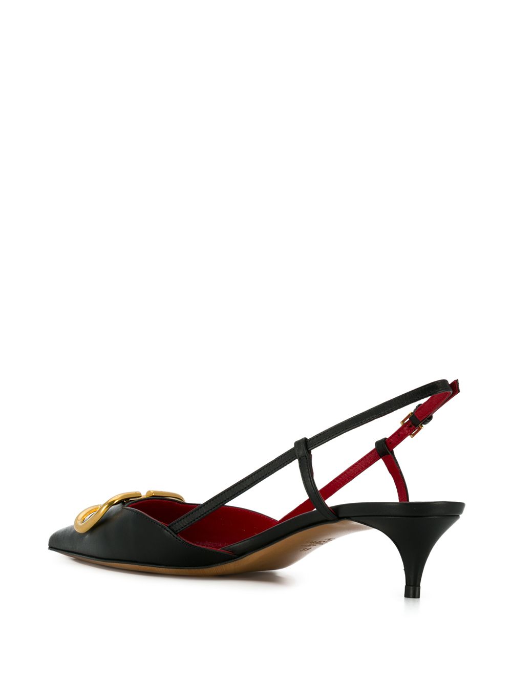 Valentino Garavani VLogo Signature leather slingbacks