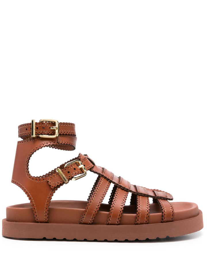 Zimmermann Goldie Gladiator Sandals