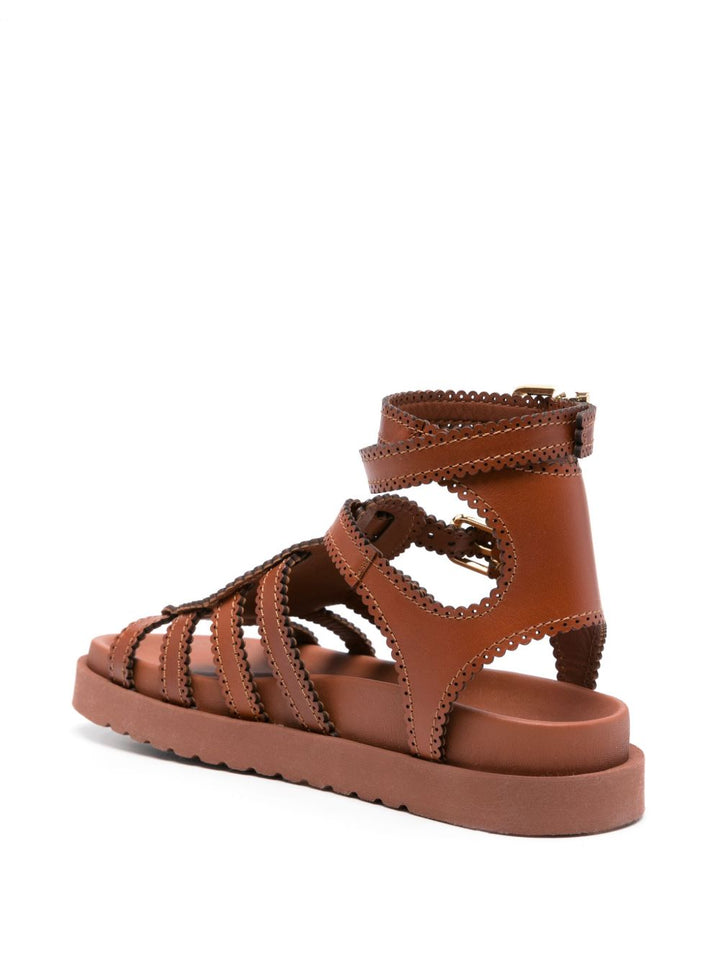 Zimmermann Goldie Gladiator Sandals