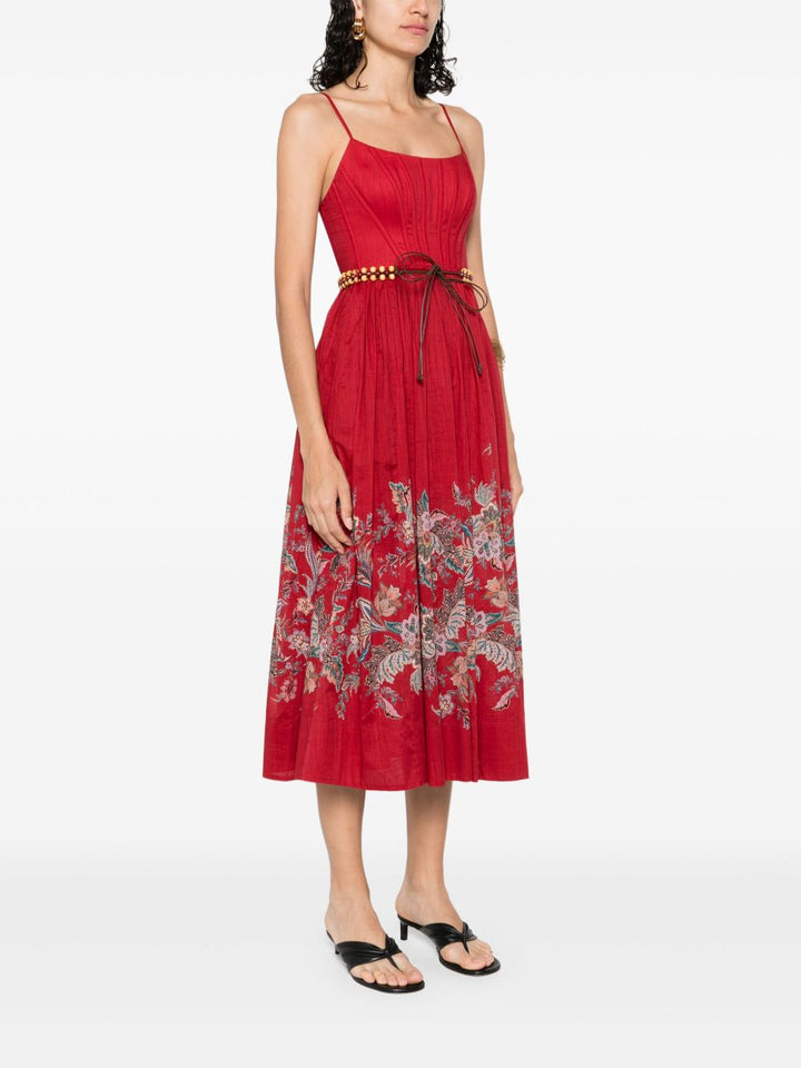 Zimmermann Rhiannon printed midi dress