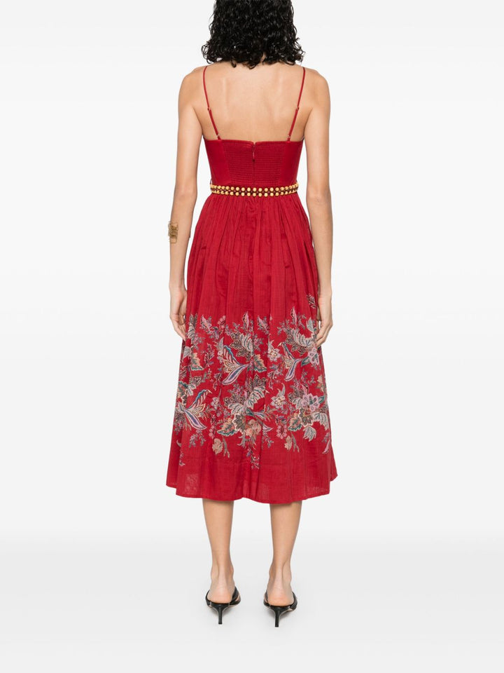 Zimmermann Rhiannon printed midi dress